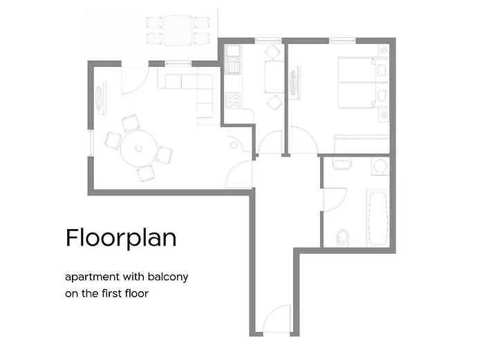 Apartmán Wohnglueck Mit Balkon Im Preussischen Viertel Drážďany